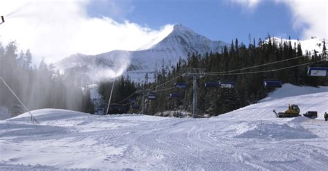 Big Sky Resort busy making snow, prepping for opening day of ski season