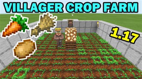 How To Make A Villager Farm In Minecraft Bedrock