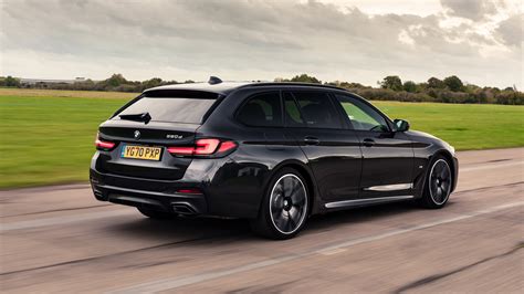 BMW 5 Series Touring Review 2024 | Top Gear