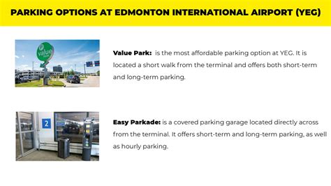 Parking Edmonton airport YEG - Easy - Valet Park and pick up