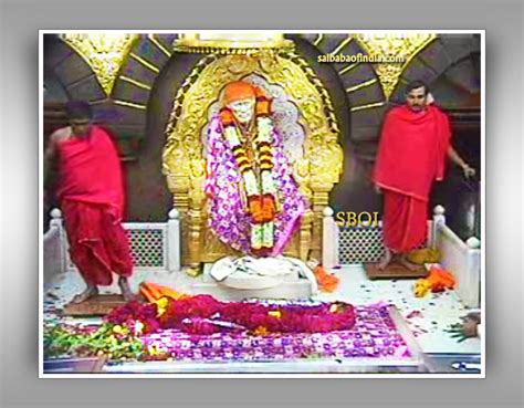 Shri. Shirdi Sai baba Samadhi Mandir Live darshan. live online darshan ...