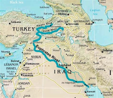 Turkey cutting Euphrates River flow to Syria volation of intl ...