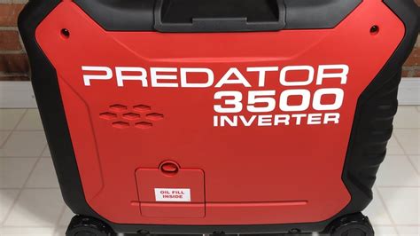 Predator 3500 Watt Super Quiet Inverter Generator from Harbor Freight ...