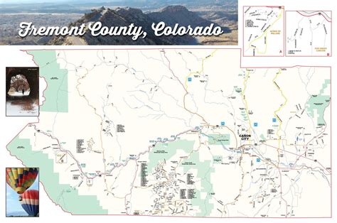 Canon City, Fremont County, CO Map - Lure Creative Design