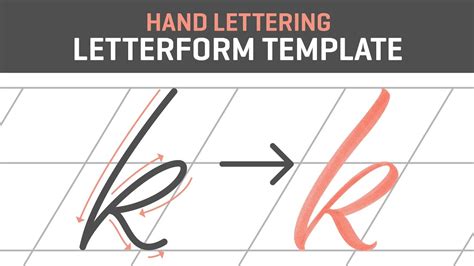 Hand Lettering Template