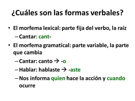 Qué es un morfema lexical - Con ejemplos