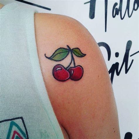 60 Wonderful and Inspiring Cherry Tattoos » Nexttattoos