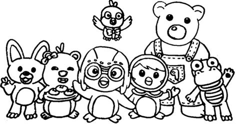 Mewarnai Gambar Pororo Kartun - 52+ Koleksi Gambar