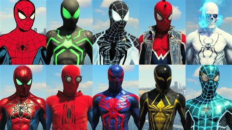 All The Spider Man Suits