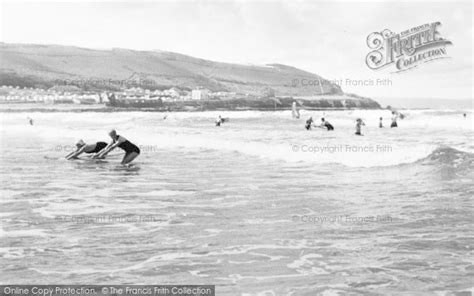 Photo of Westward Ho!, Surfing c.1960 - Francis Frith