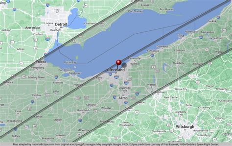 Eclipse 2024 Path Of Totality Map Ohio - Amber Bettina