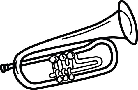 Free Clipart Of A trumpet