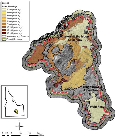 Craters of the Moon Maps | NPMaps.com - just free maps, period.