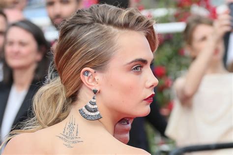 Cara Delevingne | 10 Chic Model Tattoos That Will Make You Want to Get ...