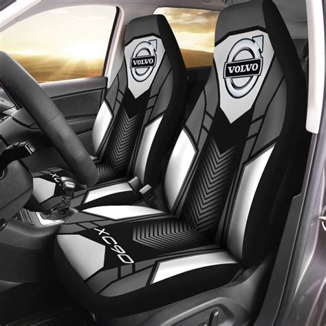 Volvo Xc90 Ttt-Ht Car Seat Cover (Set Of 2) Ver 1 (Grey) in 2022 | Car ...