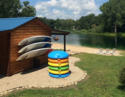 Beach - Wisconsin Camping at Green Lake Campground