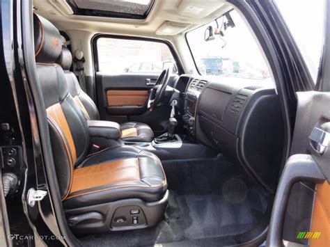 Ebony Black/Morocco Interior 2007 Hummer H3 Standard H3 Model Photo ...