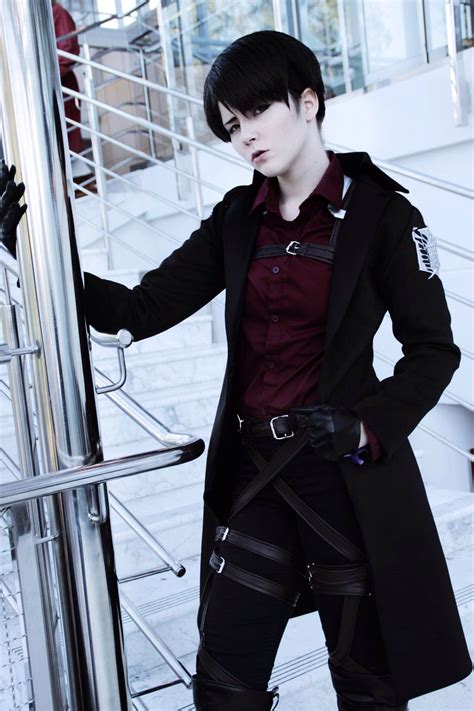 Levi the best cosplay ever of him...if you repin make sure to give ...