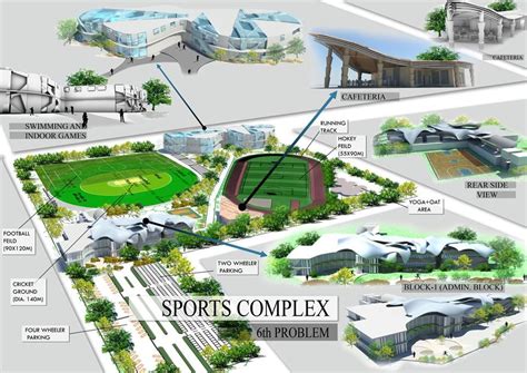 Sports Complex - Picture gallery | Sports facility architecture, Sports ...