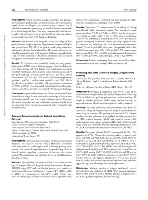 Outcome Comparison between End and Loop Stoma Reversal : Journal of the ...