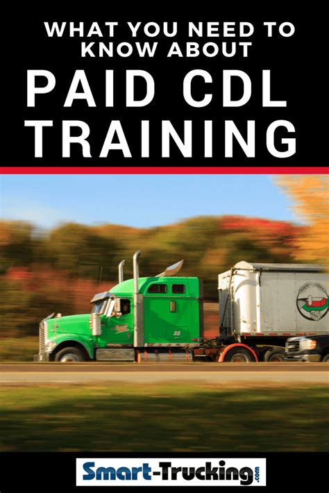 Everything You'll Want to Know About Paid CDL Training