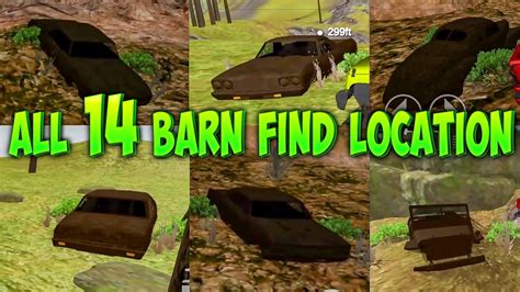 Offroad Outlaws all 14 Barn Find - Secret car FULL Location (Hidden ...