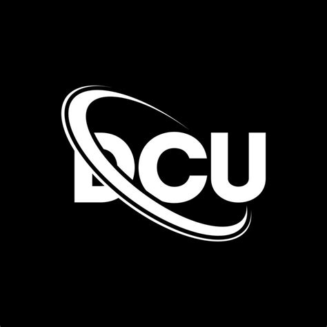 dcu-logo. dcu brief. dcu brief logo ontwerp. initialen dcu-logo ...