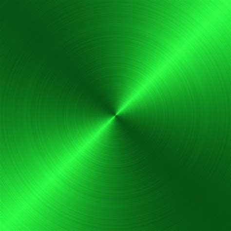 green circular brushed metal background | Metal background, Green ...