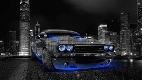 Dodge challenger, City car, Hd wallpaper