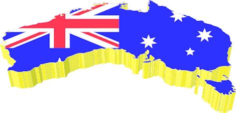 Vectors 3d Map Of Australia Vector Banner Original Vector, Vector ...