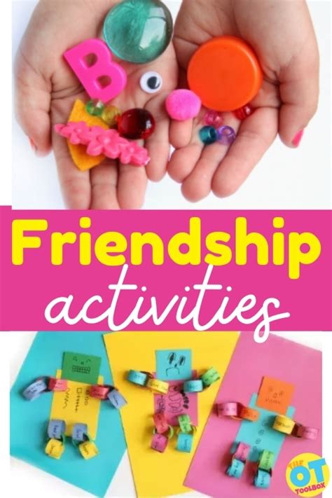 Friendship Activities - The OT Toolbox (2022)