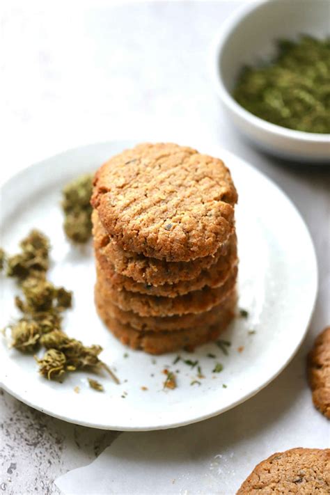 Cannabis Peanut Butter Cookies (Gluten-Free, Low-Dose) - Yang's ...