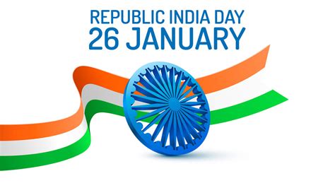 Republic India Day 26th January Celebration Flag Creative Art HD ...