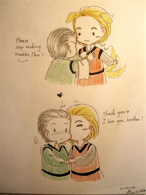 Thor and Loki in their childhood part 2 by Lad1991 on DeviantArt