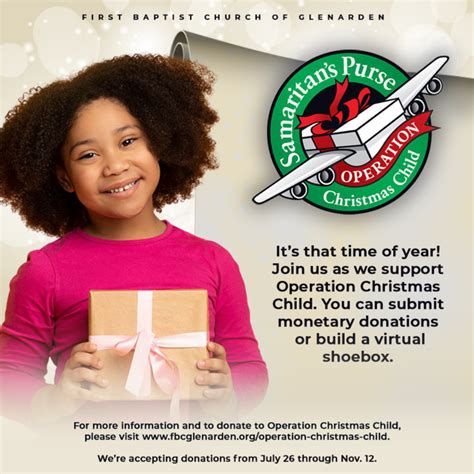 Operation Christmas Child - FBCG