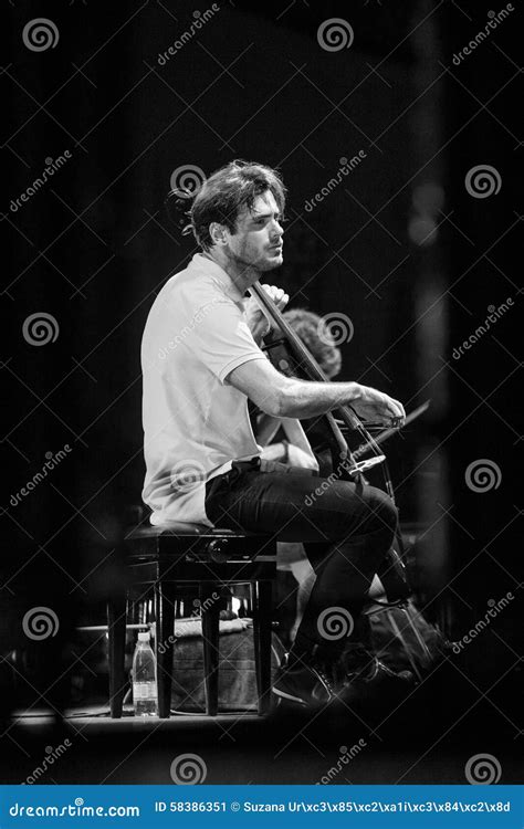 2Cellos Stjepan Hauser editorial photo. Image of press - 58386351