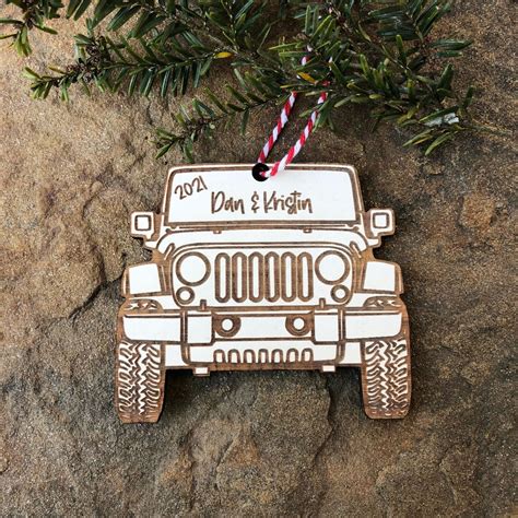 Jeep Ornament Jeep Lover Gift Outdoors Christmas Ornament | Etsy