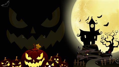 Cartoon Horror Halloween Background, Cartoon, Terror, Halloween ...