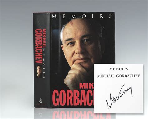 Memoirs Mikhail Gorbachev First Edition Signed