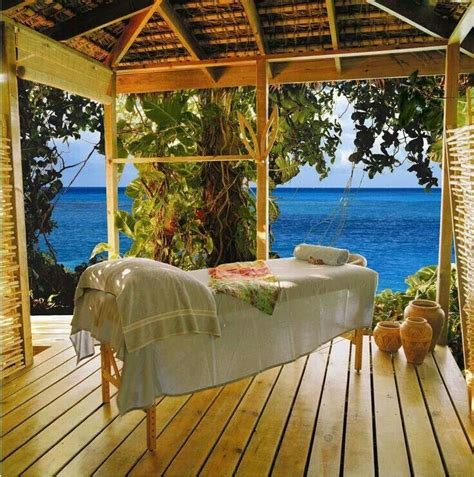 A massage by the ocean | Romantic beach getaways, Spa treatment room ...