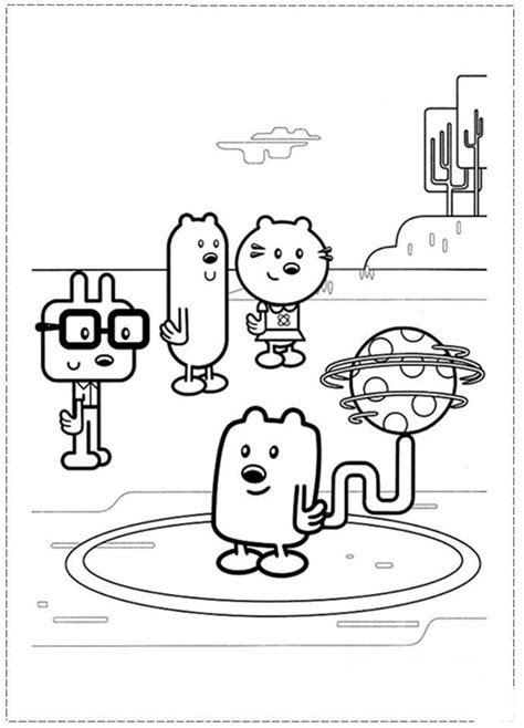 Wow Wow Wubbzy Coloring Pages - Fun, Free and Easy