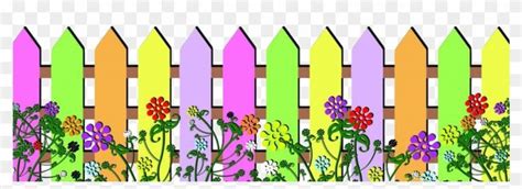 Download and share clipart about Color Fence Clip Art - Lavender Fence ...