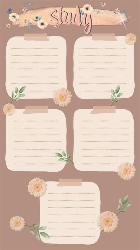 [23 ] Template Jadwal Pelajaran Aesthetic Bts | Memo pad design ...