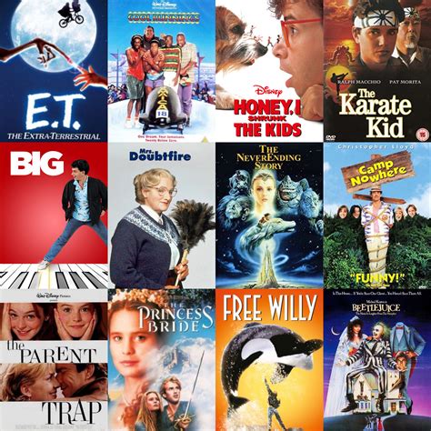 The Best Live Action Family Movies from the 80's and 90's