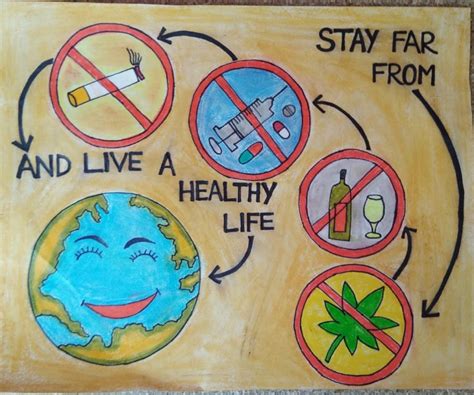 Anti drug poster – India NCC