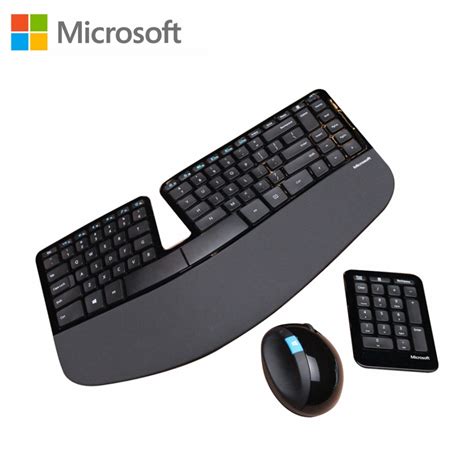 Microsoft Wireless Keyboard and Mouse Combo SCULPT ERGONOMIC (L5V-00027)