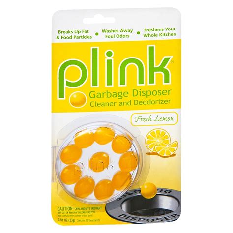 Plink Garbage Disposal Cleaner & Deodorizer Fresh Lemon | Walgreens