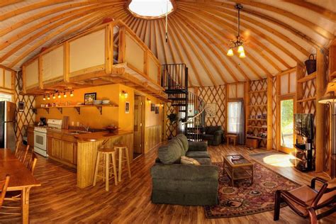 Yurt in Floyd · ★4.86 · 2 bedrooms · 2 beds · 1 bath | Yurt living ...