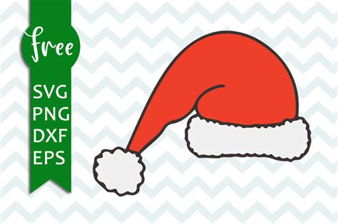 Santa hat svg free, christmas svg, santa claus svg, free download, free ...