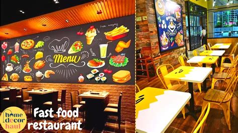 Small Fast Food Shop Design Ideas | Modern Fast Food Restaurant Design ...